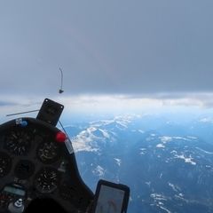 Flugwegposition um 14:37:28: Aufgenommen in der Nähe von Gußwerk, Österreich in 3010 Meter